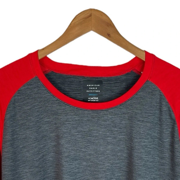 LS347 Men’s American Eagle Active 360 Extreme Flex Performance Shirt XXL - Picture 3 of 5